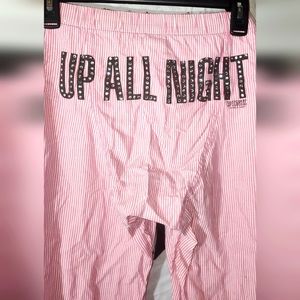 Pink vintage pajama pants